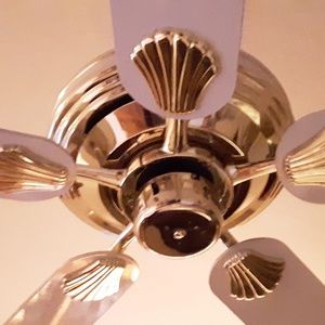 52" Regency white blade ceiling fan